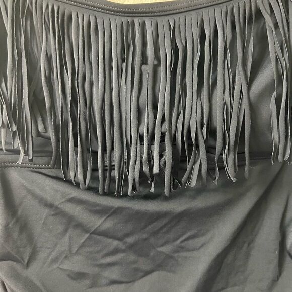 Swimsuits For All Fringe Bandeau One Piece - Picture 5 of 15